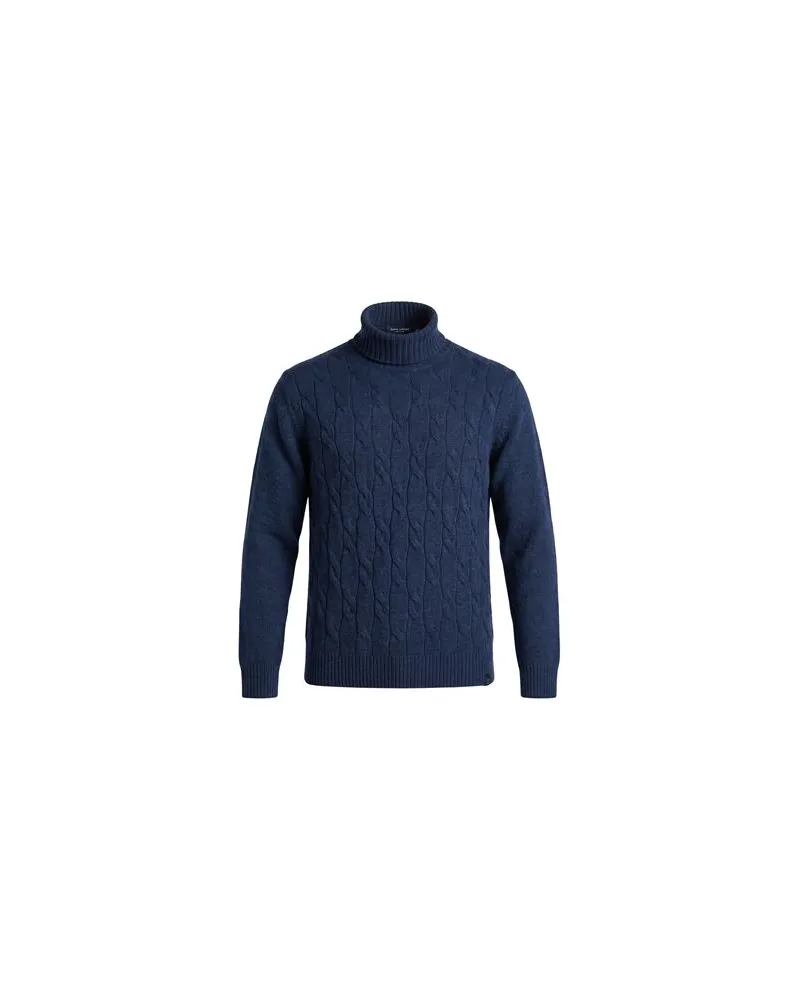 Fay STRICKWAREN - Rollkragenpulloverauf YOOX.COM Blau
