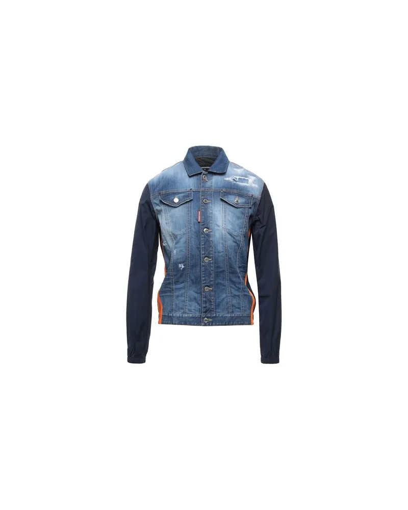 Dsquared2 JACKEN & MÄNTEL - Jeansjacken/Mäntelauf YOOX.COM Blau