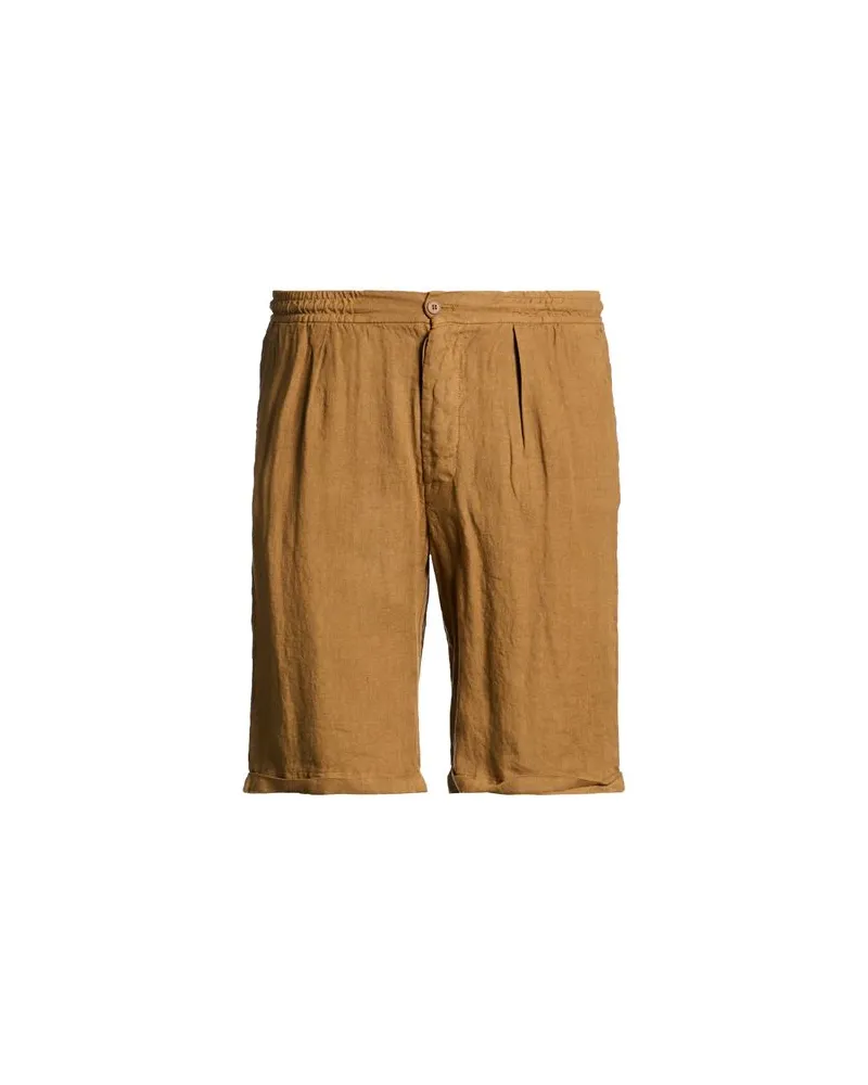 Alpha Studio HOSEN & RÖCKE - Shorts & Bermudashortsauf YOOX.COM Kamel