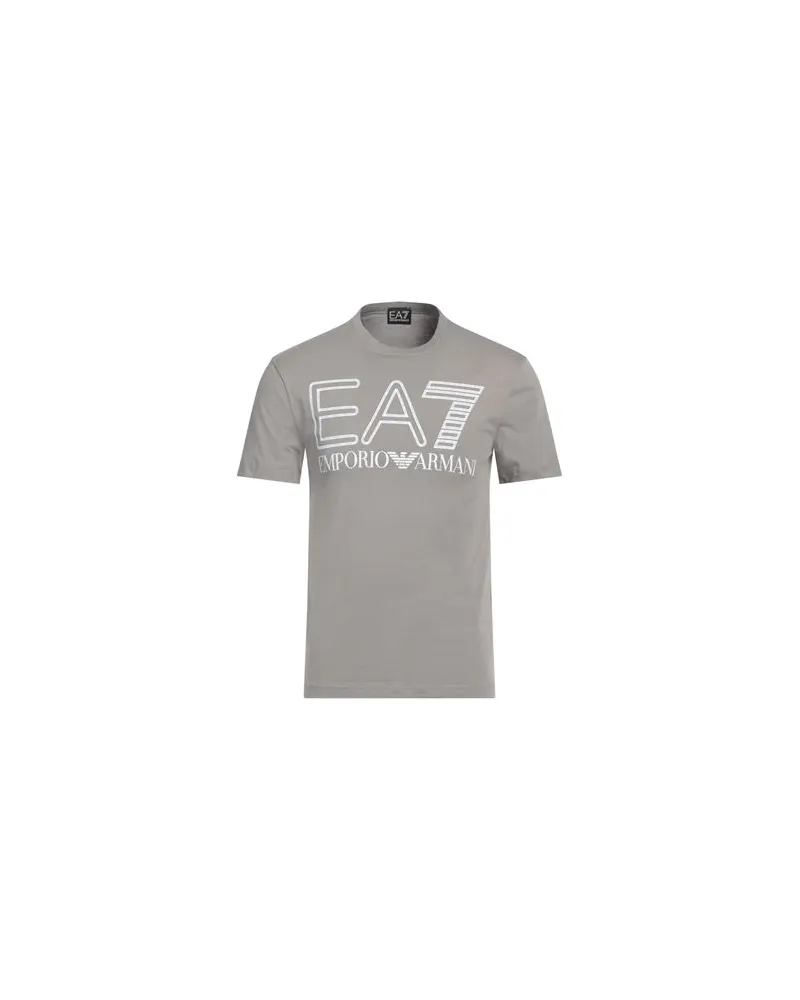 EA7 TOPS - T-shirtsauf YOOX.COM Hellgrau