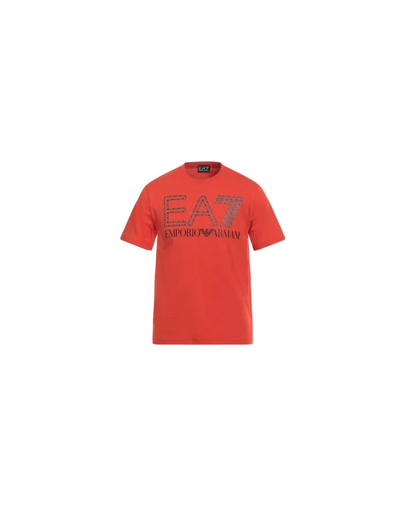 EA7 TOPS - T-shirtsauf YOOX.COM Orange