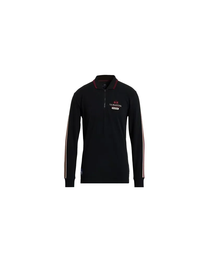 La Martina TOPS - Poloshirtsauf YOOX.COM Schwarz
