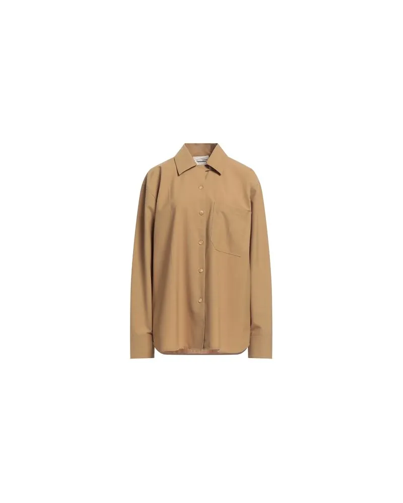 Nanushka TOPS - Hemdenauf YOOX.COM Kamel