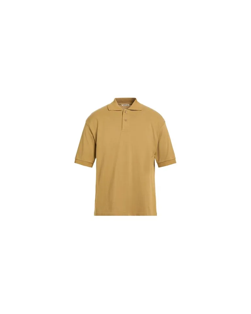 AURALEE TOPS - Poloshirtsauf YOOX.COM Kamel