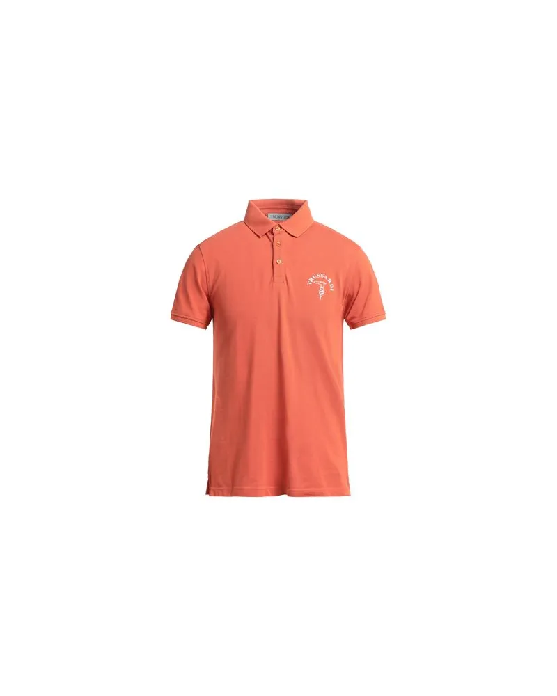 Trussardi TOPS - Poloshirtsauf YOOX.COM Orange