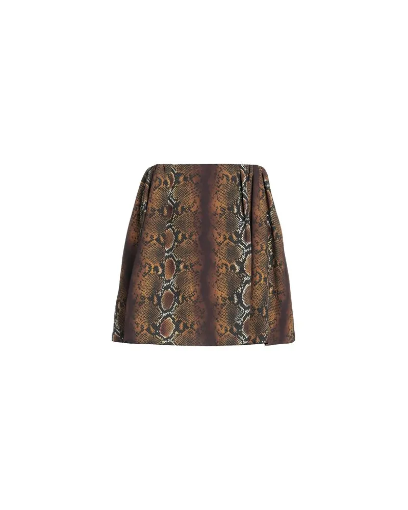 Versace HOSEN & RÖCKE - Miniröckeauf YOOX.COM Braun