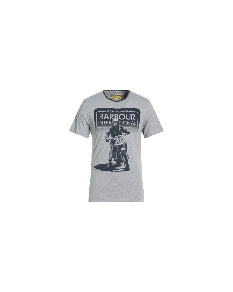 Barbour THE STEVE MCQUEEN COLLECTION - TOPS - T-shirtsauf YOOX.COM Grau