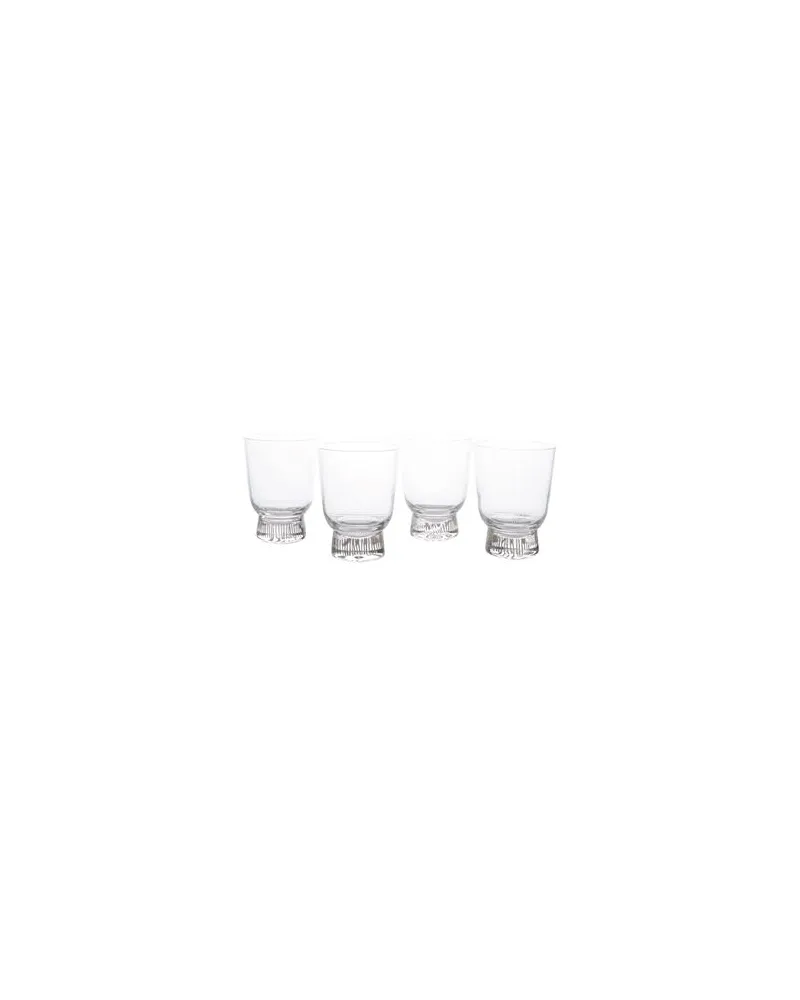 Serax GLASS FEAST 25 CL  SANDBLASTED - SET OF 4   - ESSEN & KÜCHE - Gläser und Krügeauf YOOX.COM Transparent