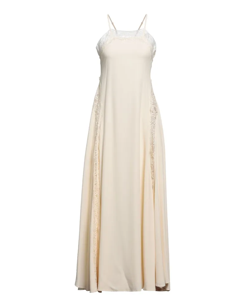 Erika Cavallini Maxi-Kleid Cremeweiß