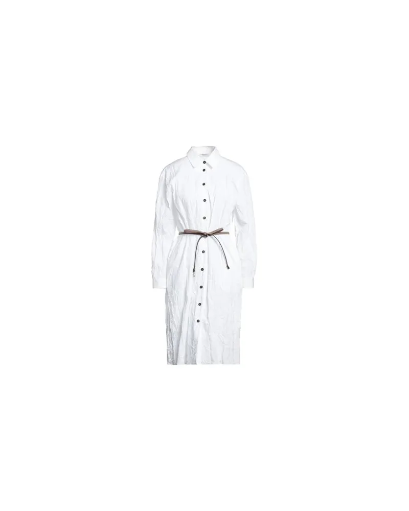 Peserico KLEIDER - Midi-Kleiderauf YOOX.COM Elfenbein