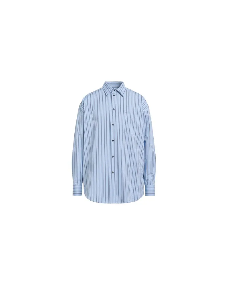 OFF-WHITE TOPS - Hemdenauf YOOX.COM Himmelblau