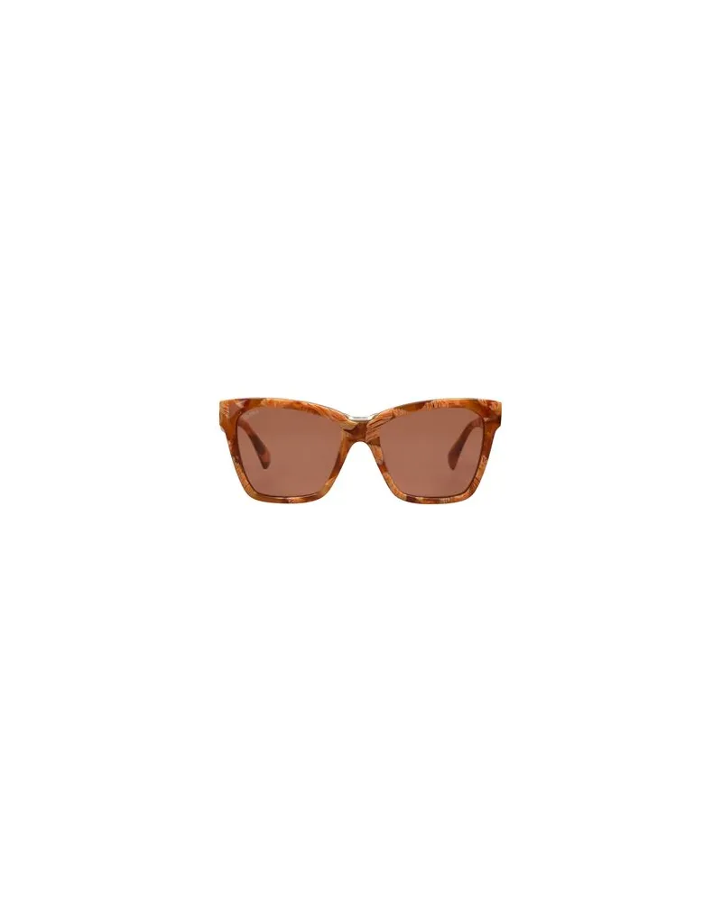 Max Mara MM0089  - BRILLEN - Sonnenbrillenauf YOOX.COM Kamel