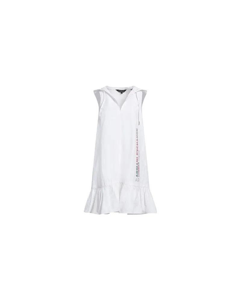 Armani Exchange KLEIDER - Mini-Kleiderauf YOOX.COM Weiß