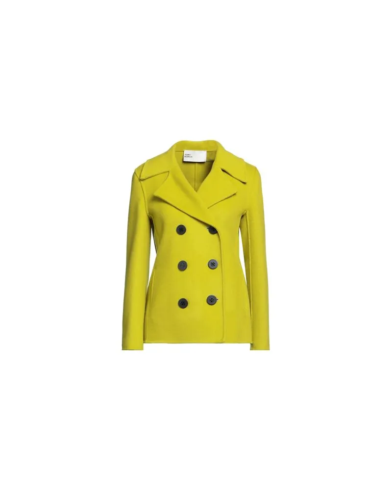Tory Burch JACKEN & MÄNTEL - Mäntelauf YOOX.COM Limettengrün