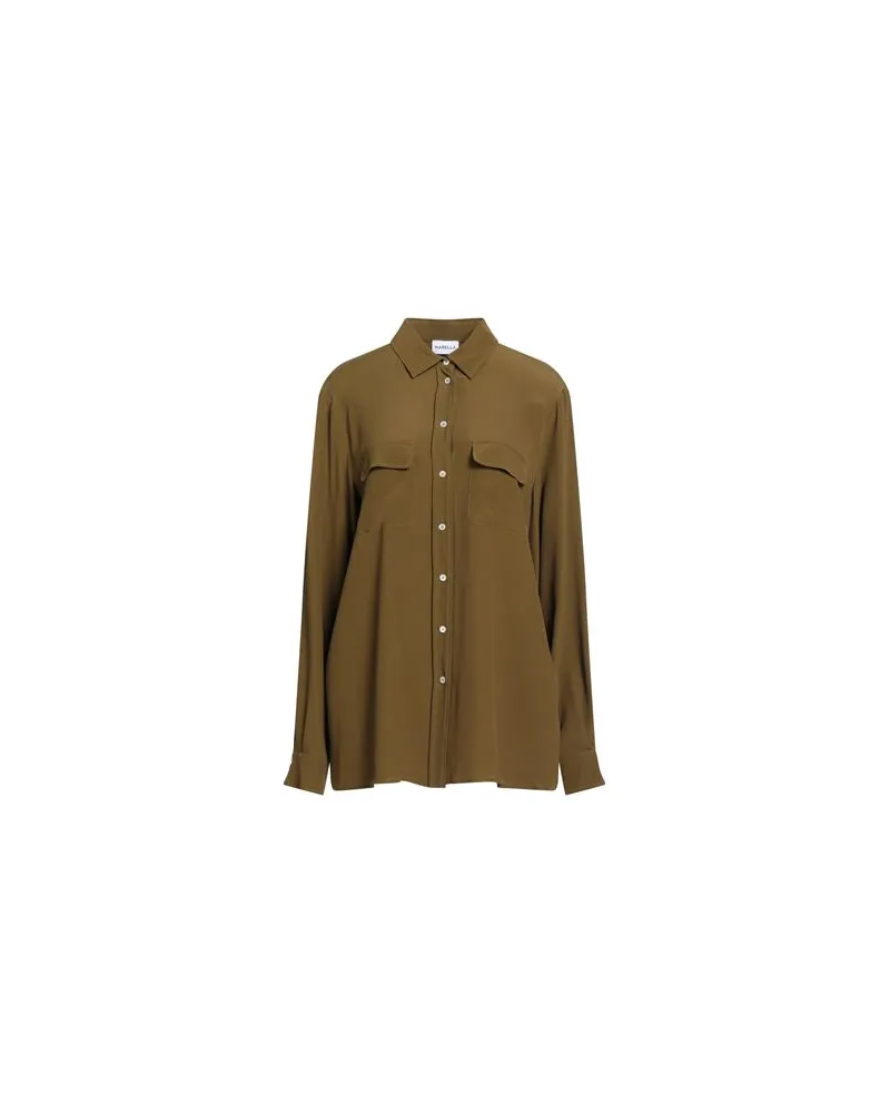 MARELLA TOPS - Hemdenauf YOOX.COM Militärgrün