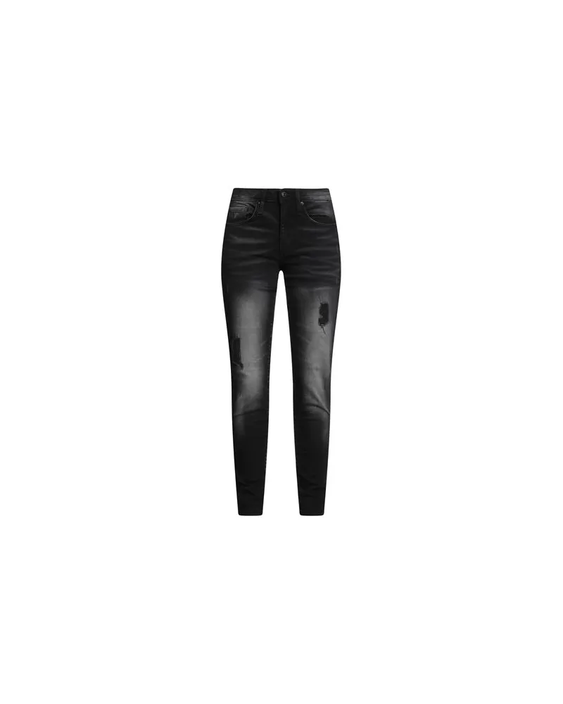 Guess HOSEN & RÖCKE - Jeanshosenauf YOOX.COM Schwarz