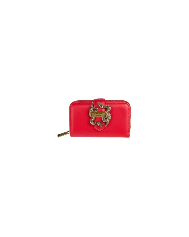 Just Cavalli Kleinlederwaren - Brieftaschenauf YOOX.COM Rot
