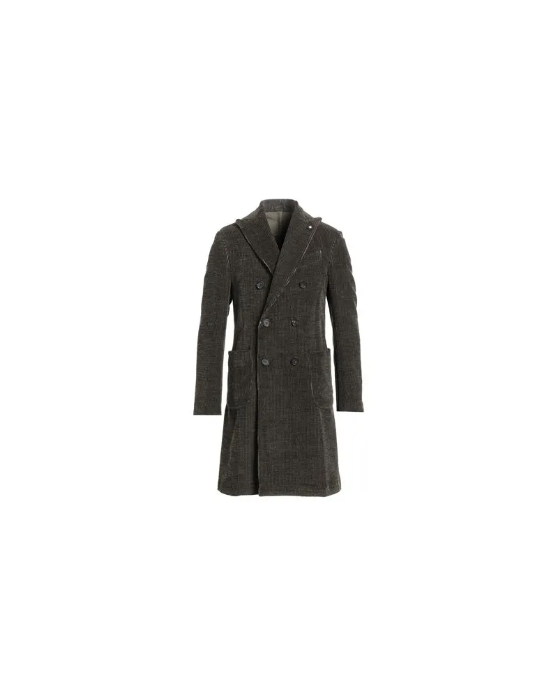 LARDINI JACKEN & MÄNTEL - Mäntelauf YOOX.COM Militärgrün