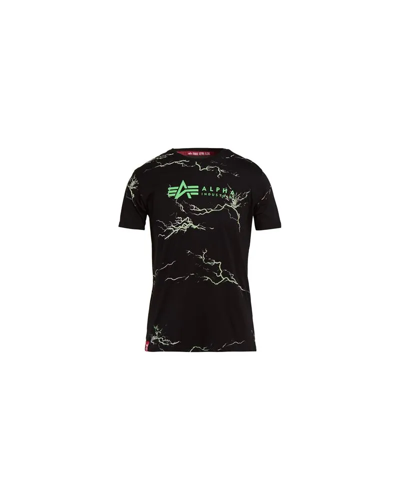 Alpha Industries TOPS - T-shirtsauf YOOX.COM Schwarz
