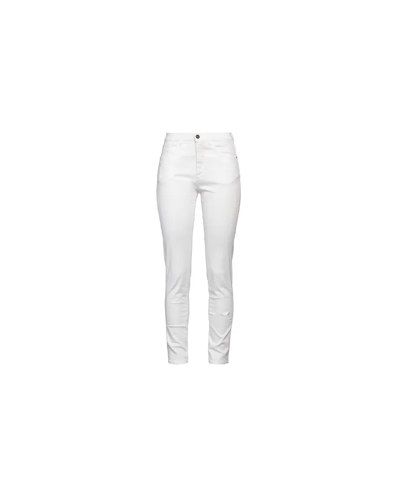Angelo Marani HOSEN & RÖCKE - Jeanshosenauf YOOX.COM Weiß