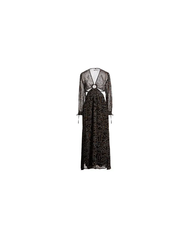 Antik Batik KLEIDER - Maxi-Kleiderauf YOOX.COM Schwarz