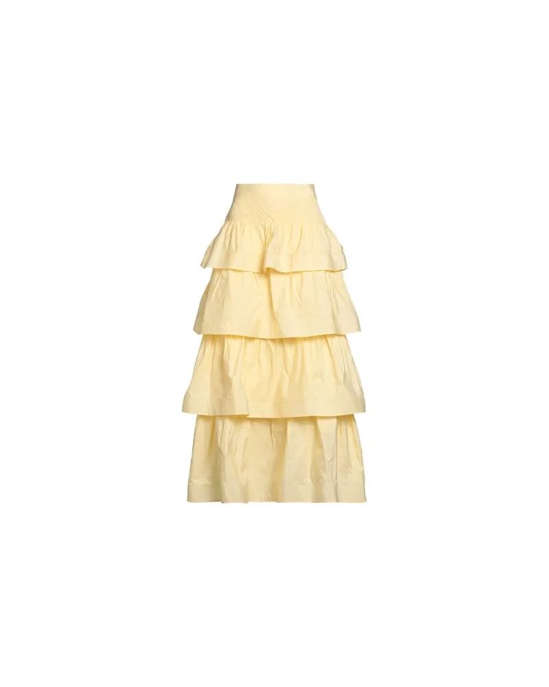 NENETTE HOSEN & RÖCKE - Maxi-Röckeauf YOOX.COM Pastellgelb