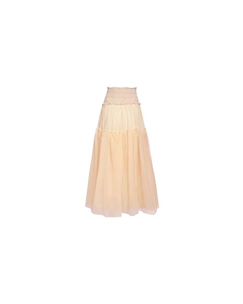 Actitude by Twinset HOSEN & RÖCKE - Maxi-Röckeauf YOOX.COM Pastellgelb