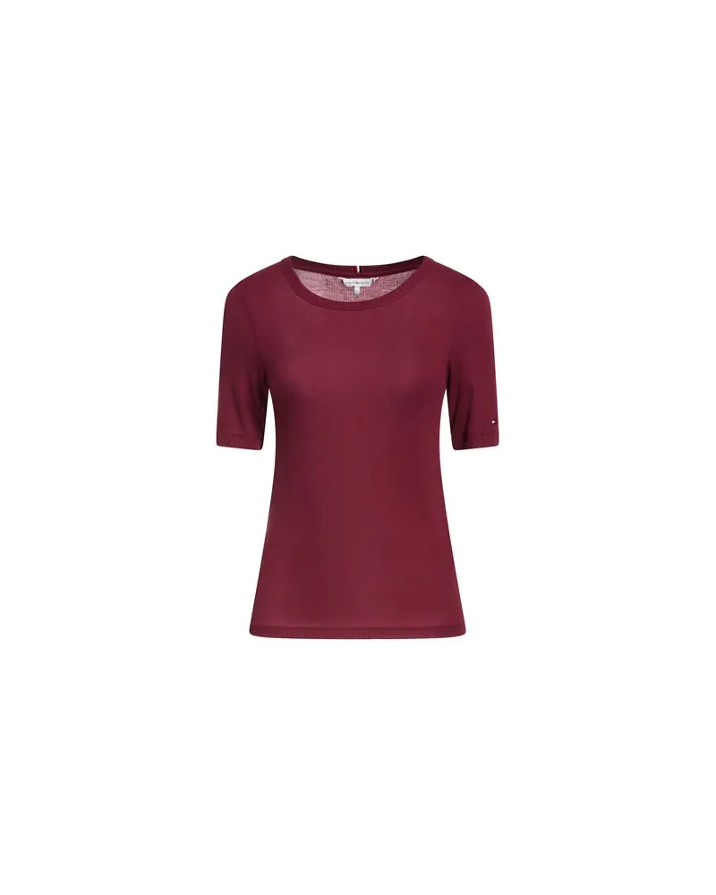 Tommy Hilfiger TOPS - T-shirtsauf YOOX.COM Bordeaux