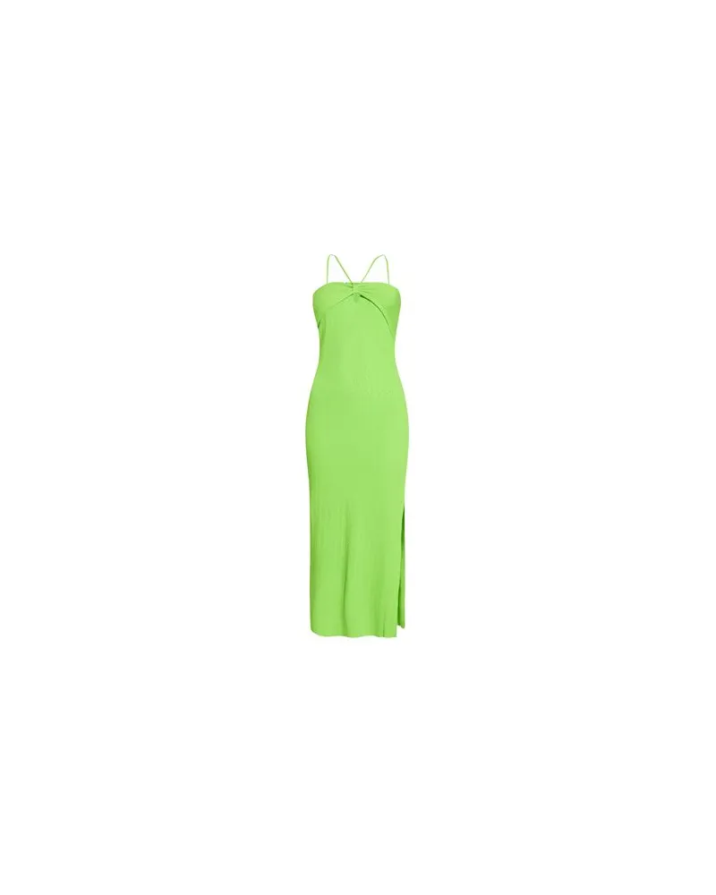 Twin-Set KLEIDER - Midi-Kleiderauf YOOX.COM Limettengrün