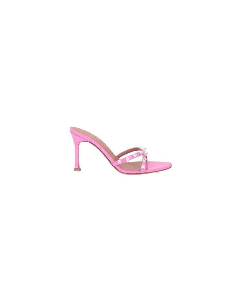 Amina Muaddi SCHUHE - Sandalenauf YOOX.COM Rosa