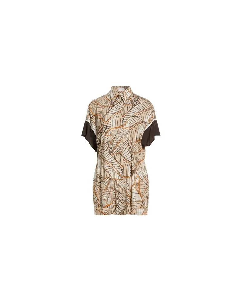 Brunello Cucinelli TOPS - Hemdenauf YOOX.COM Sand