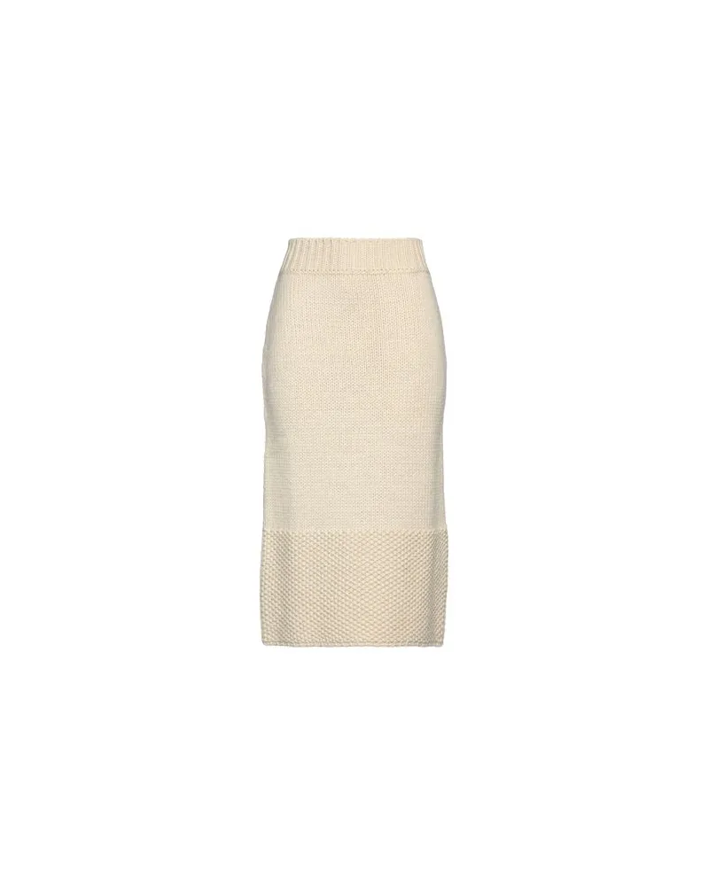 Jil Sander HOSEN & RÖCKE - Midi-Röckeauf YOOX.COM Cremeweiß