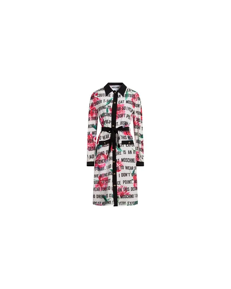 Moschino KLEIDER - Midi-Kleiderauf YOOX.COM Weiß