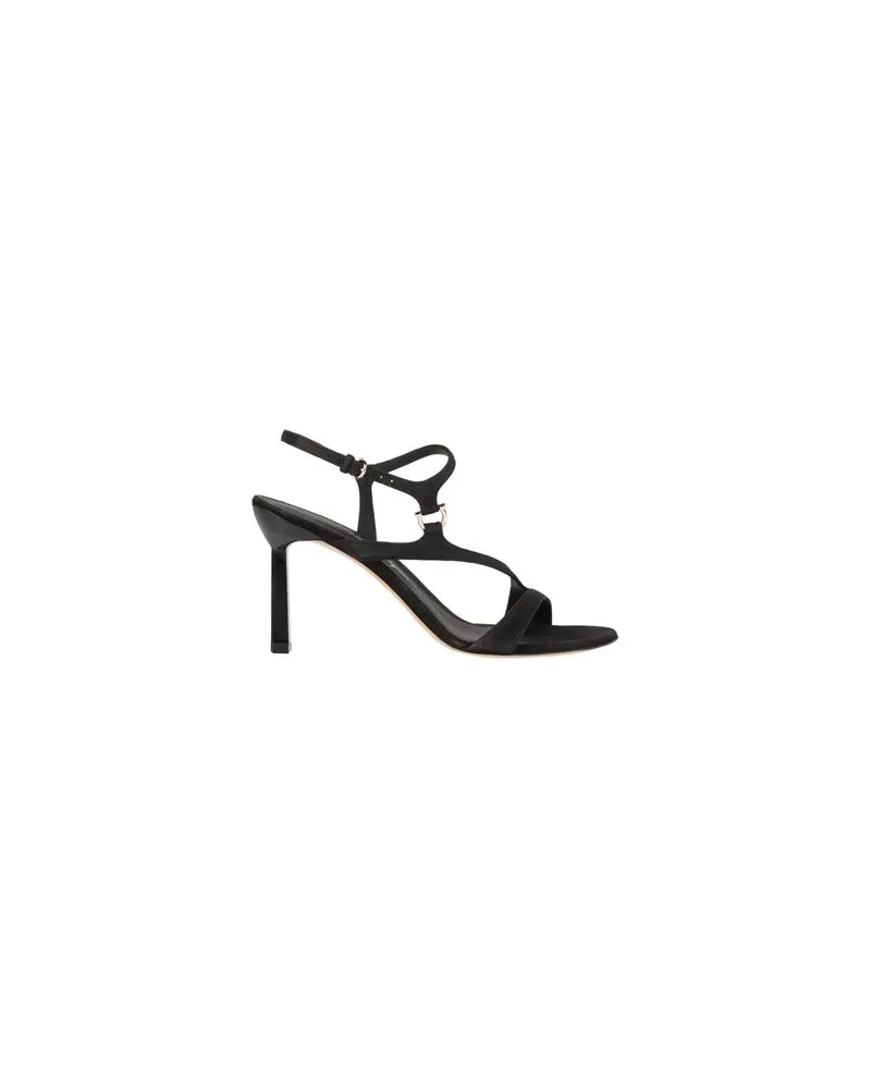Ferragamo SCHUHE - Sandalenauf YOOX.COM Schwarz
