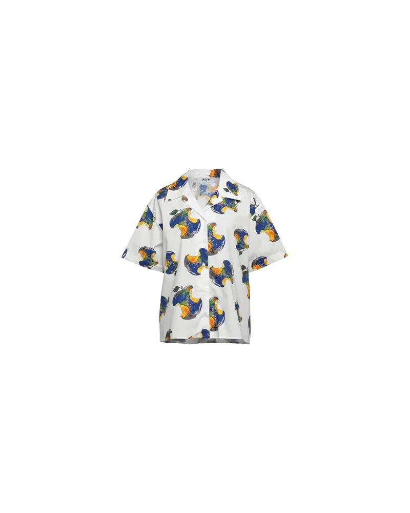 MSGM TOPS - Hemdenauf YOOX.COM Weiß