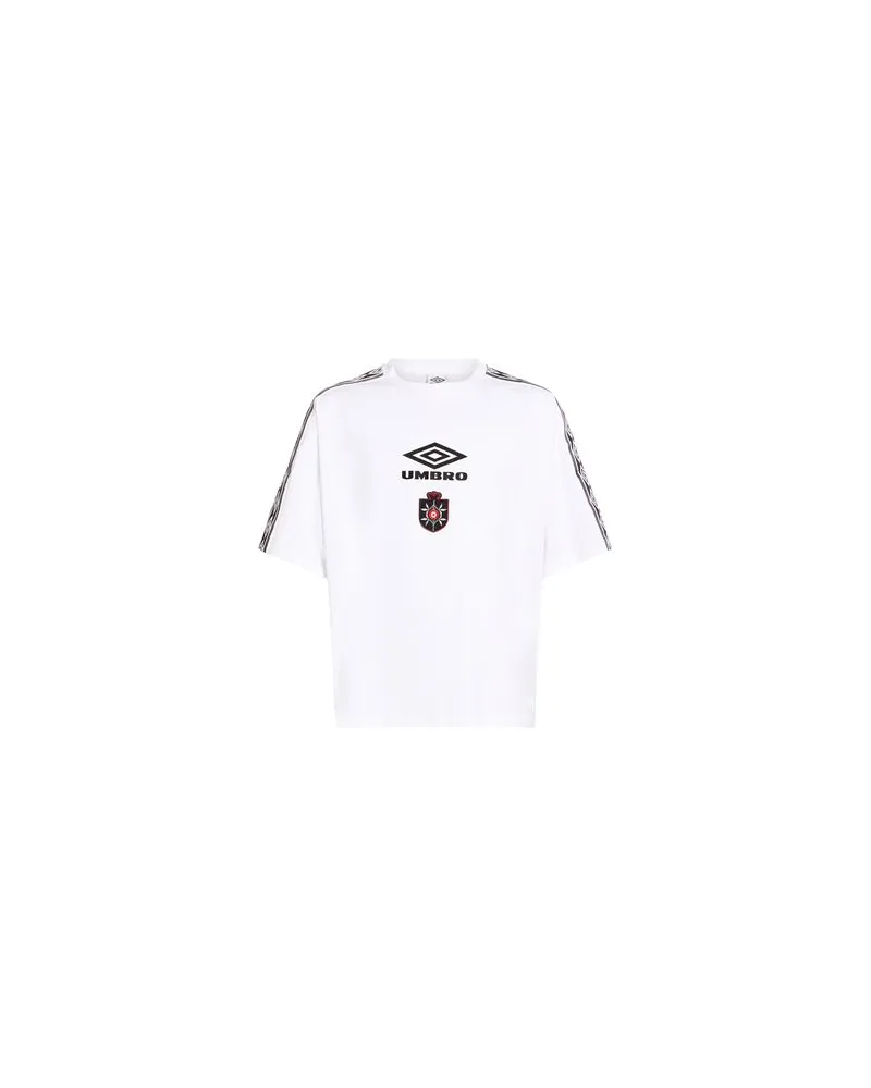 Umbro TOPS - T-shirtsauf YOOX.COM Weiß