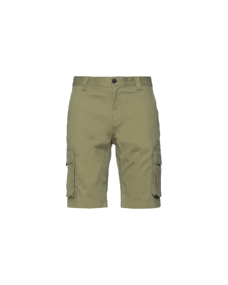 Tommy Hilfiger TJM WASHED CARGO SHORTS  - HOSEN & RÖCKE - Shorts & Bermudashortsauf YOOX.COM Militärgrün