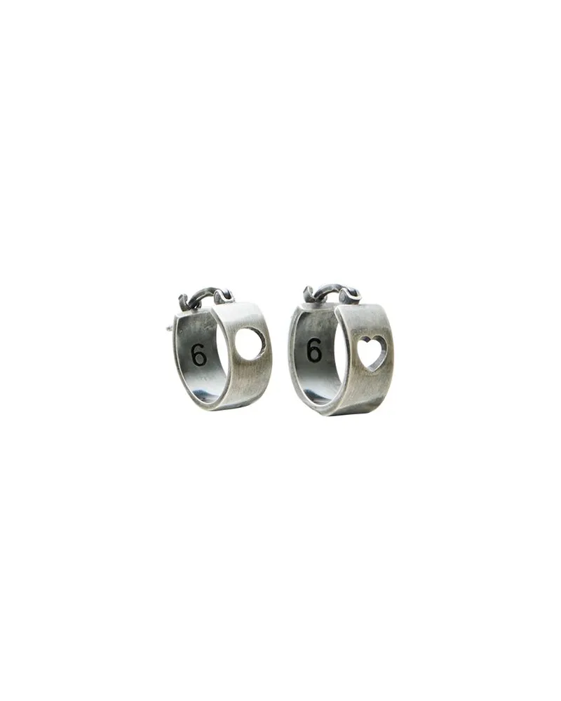 Maison Margiela SCHMUCK und UHREN - Ohrringeauf YOOX.COM Silber