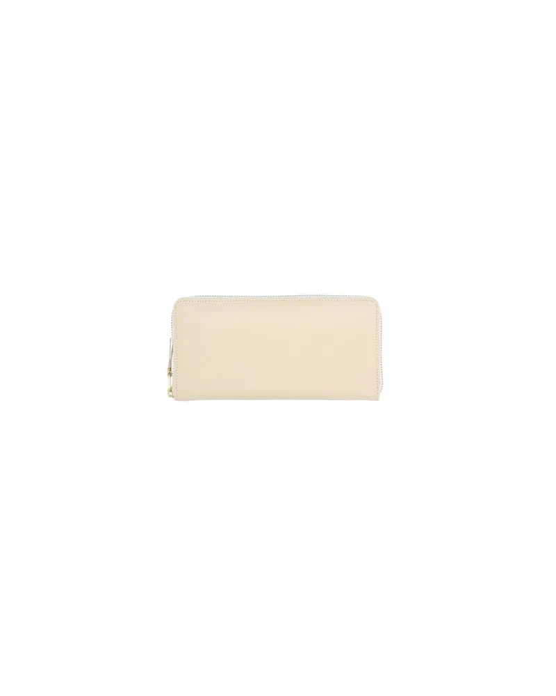 Comme des Garçons Kleinlederwaren - Brieftaschenauf YOOX.COM Cremeweiß