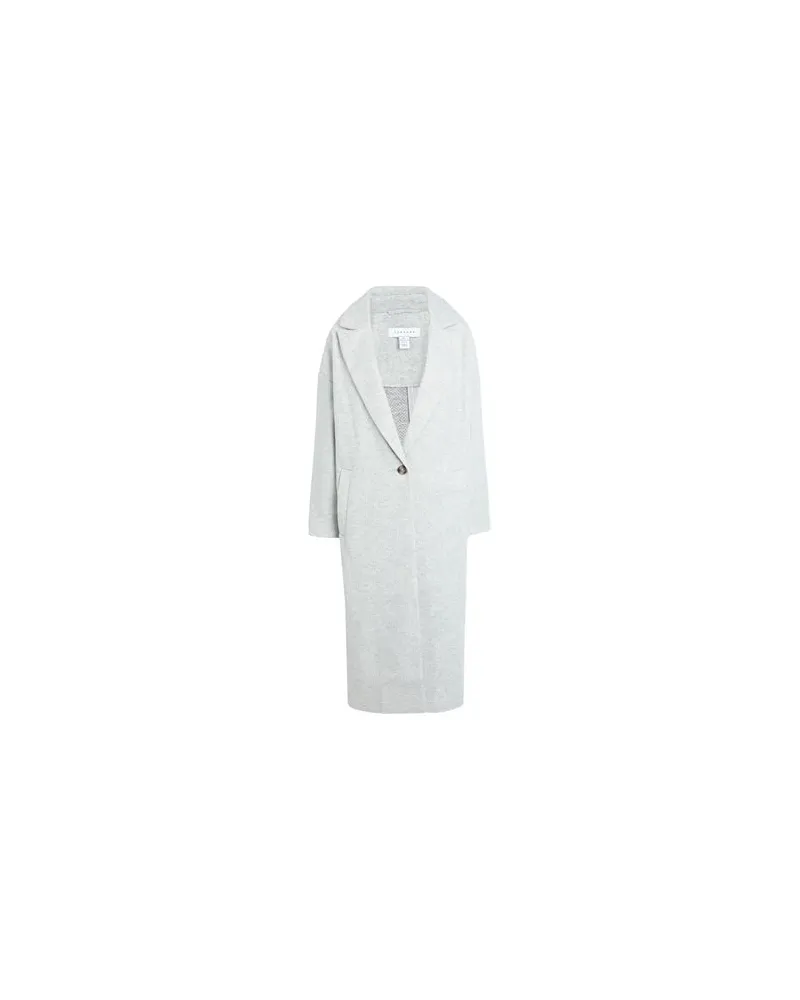 Topshop JACKEN & MÄNTEL - Mäntelauf YOOX.COM Hellgrau