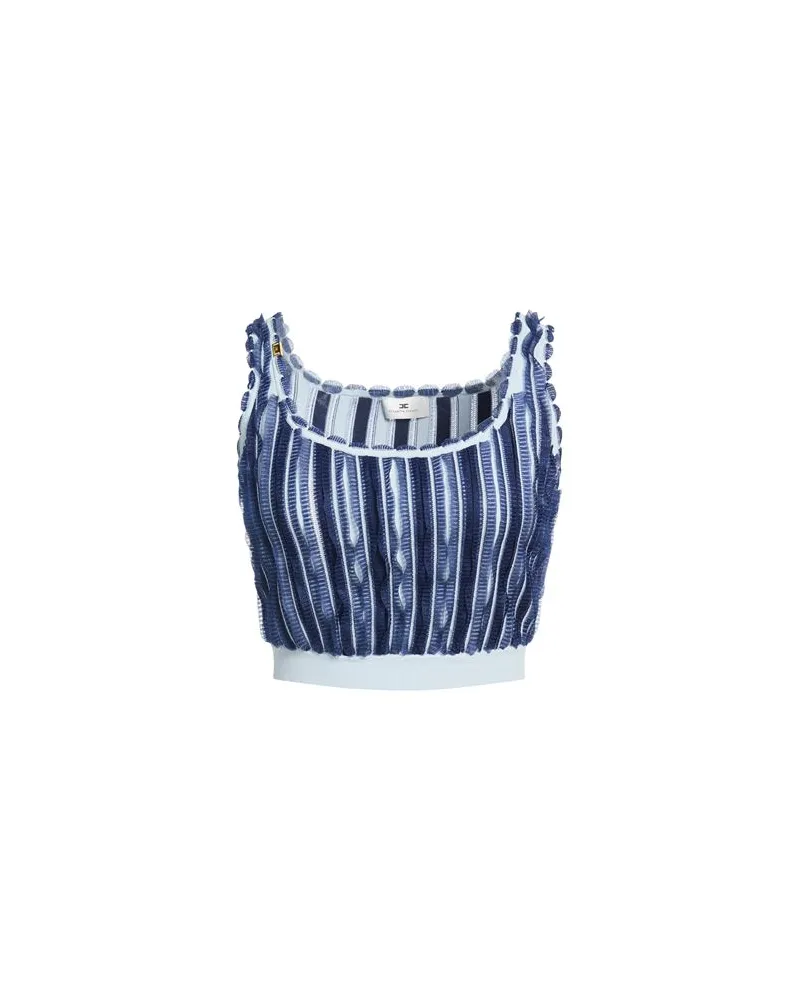 Elisabetta Franchi TOPS - Topsauf YOOX.COM Marineblau