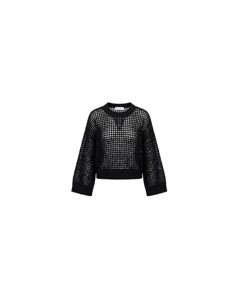 Brunello Cucinelli STRICKWAREN - Pulloverauf YOOX.COM Schwarz