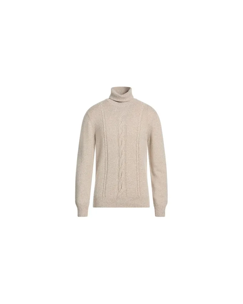 Luigi Borrelli STRICKWAREN - Rollkragenpulloverauf YOOX.COM Beige