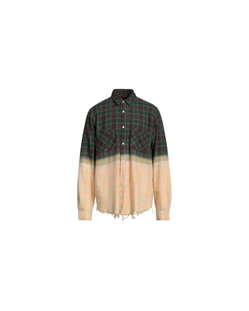 Amiri TOPS - Hemdenauf YOOX.COM Dunkelgrün