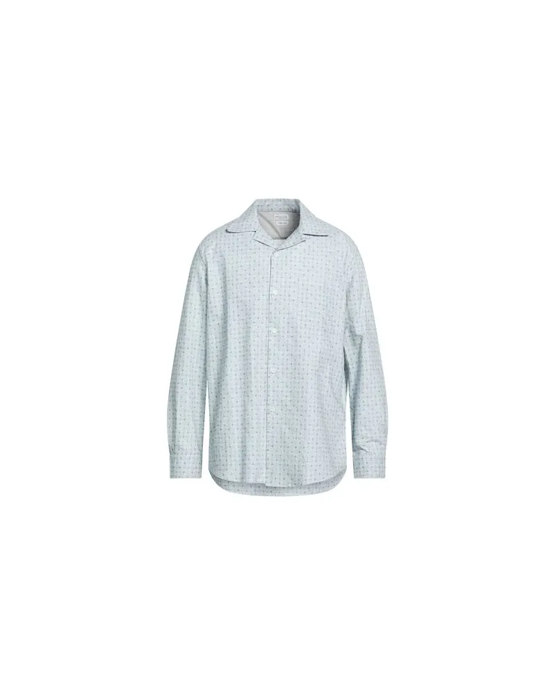 Brunello Cucinelli TOPS - Hemdenauf YOOX.COM Himmelblau