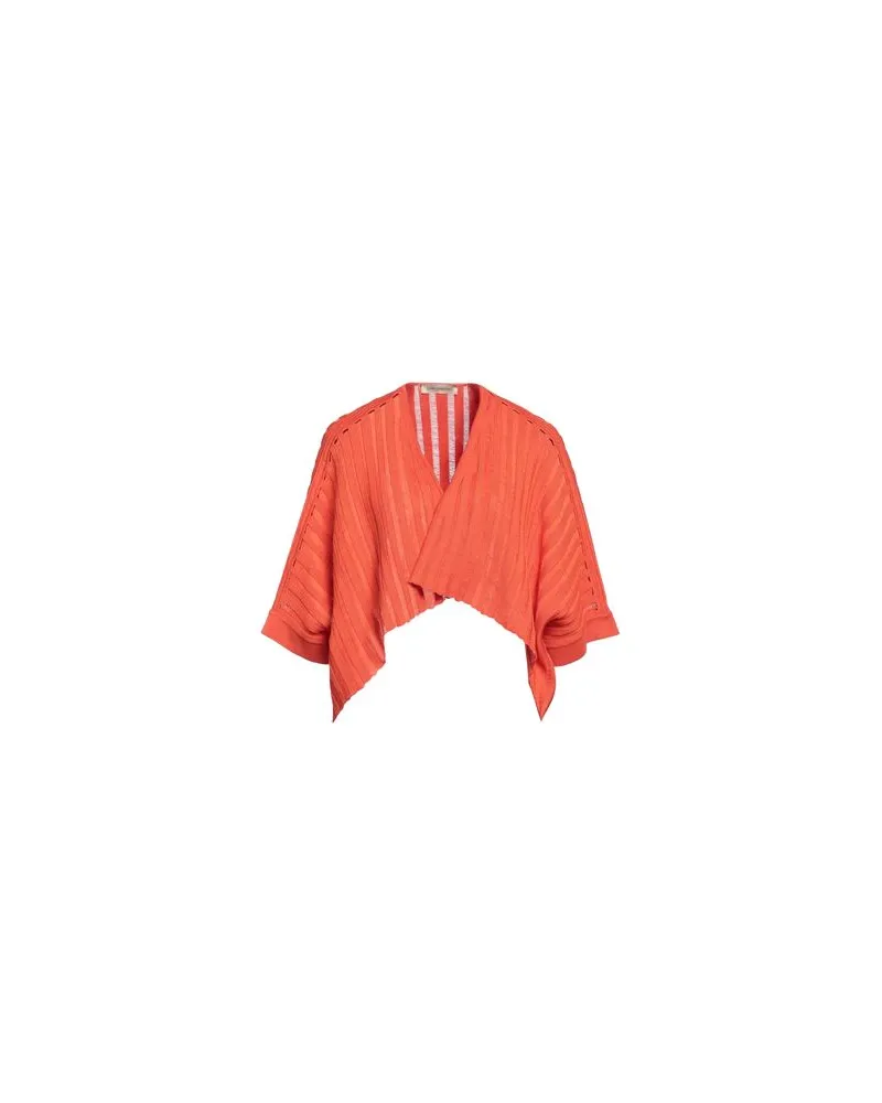 Gentryportofino STRICKWAREN - Strickjackenauf YOOX.COM Orange