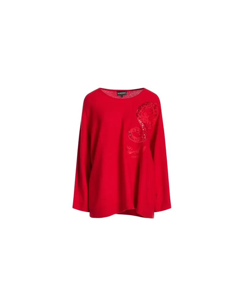 Emporio Armani STRICKWAREN - Pulloverauf YOOX.COM Rot