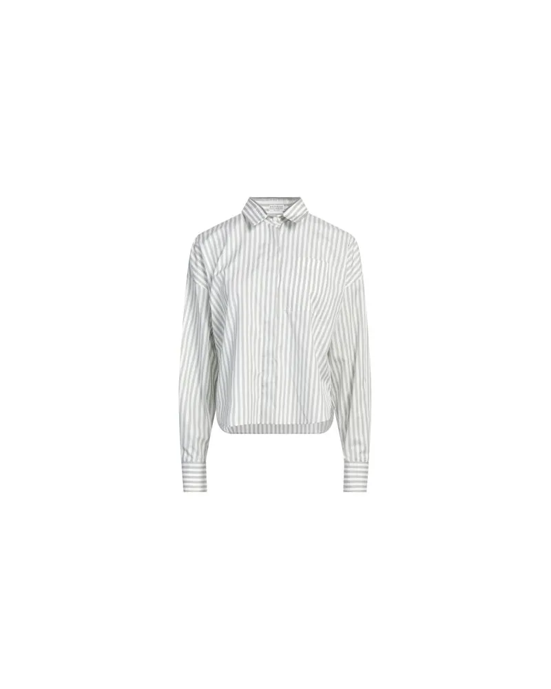 Brunello Cucinelli TOPS - Hemdenauf YOOX.COM Salbeigrün