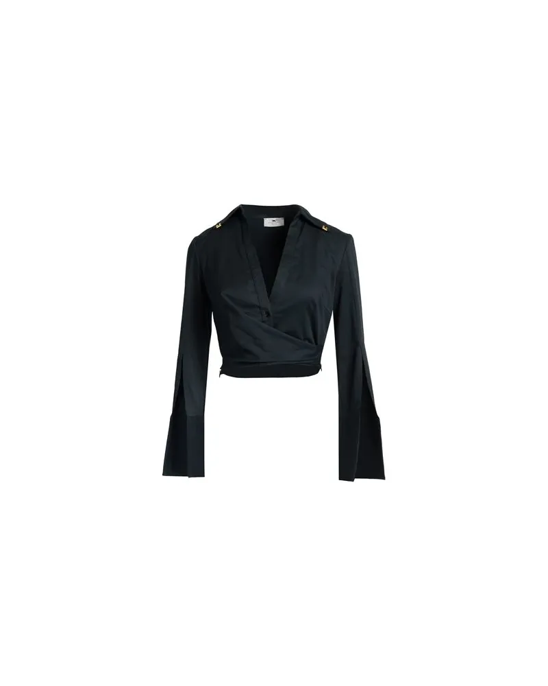 Elisabetta Franchi TOPS - Topsauf YOOX.COM Schwarz