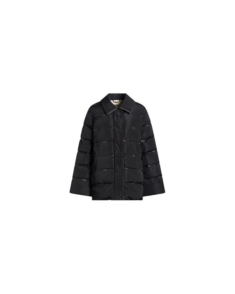 MOORER JACKEN & MÄNTEL - Pufferjacken & Daunenjackenauf YOOX.COM Schwarz